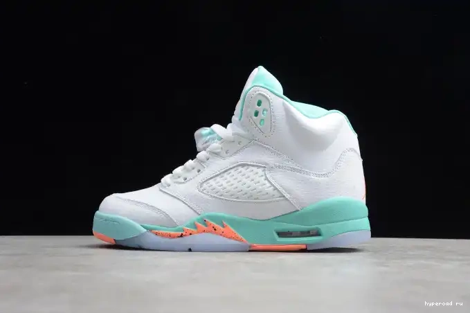 Light 5 Air GS Aqua 440892-100 Jordan 0505